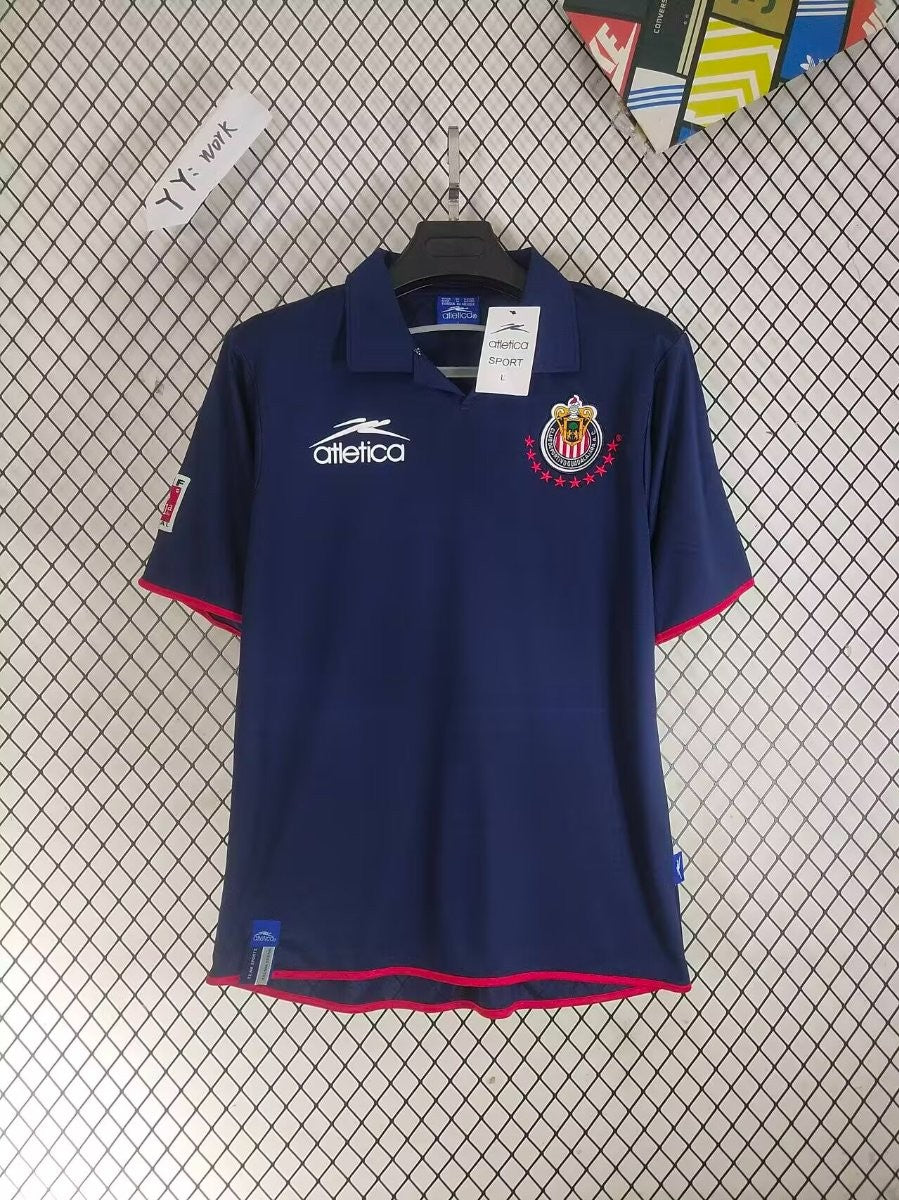 Retro 03/04 Chivas Guadalajara Away Navy Shirt