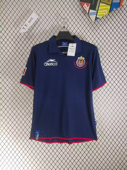 Retro 03/04 Chivas Guadalajara Away Navy Shirt