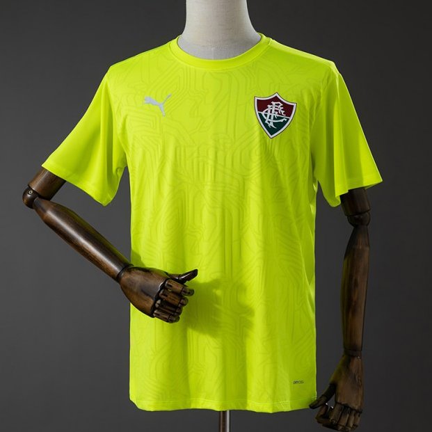 26/27 Fluminense Training Shirt 4 Kit - Neon Yellow