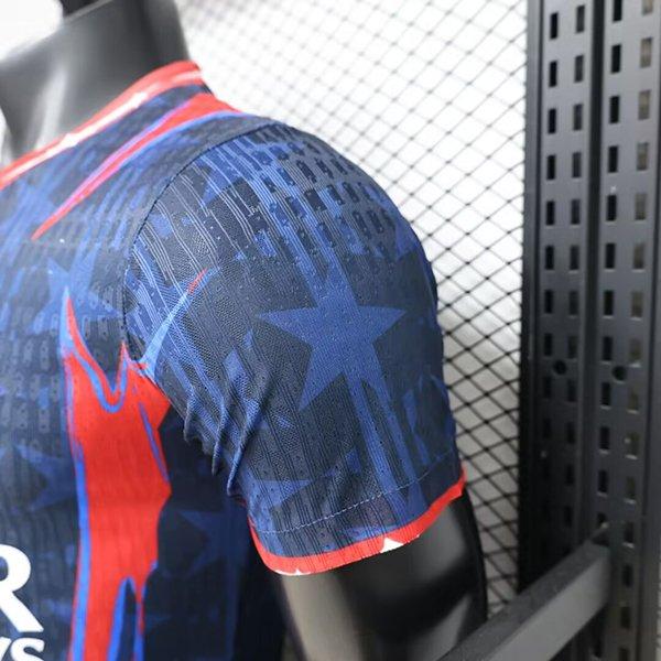 Player Version 26/27 PSG x Jordan Special Navy Blue/Red Shirt