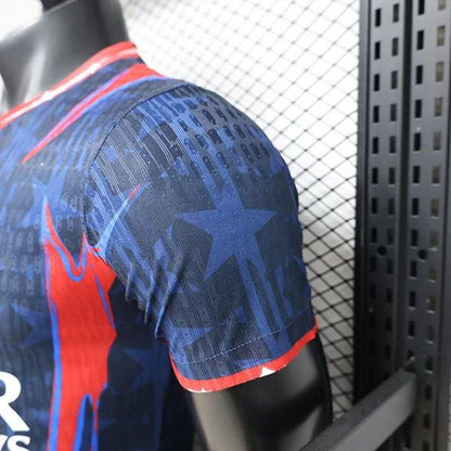 Player Version 26/27 PSG x Jordan Special Navy Blue/Red Shirt