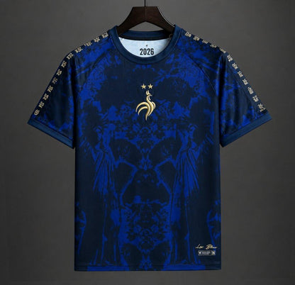2026 France 'Les Bleus' Heritage Football Navy Shirt