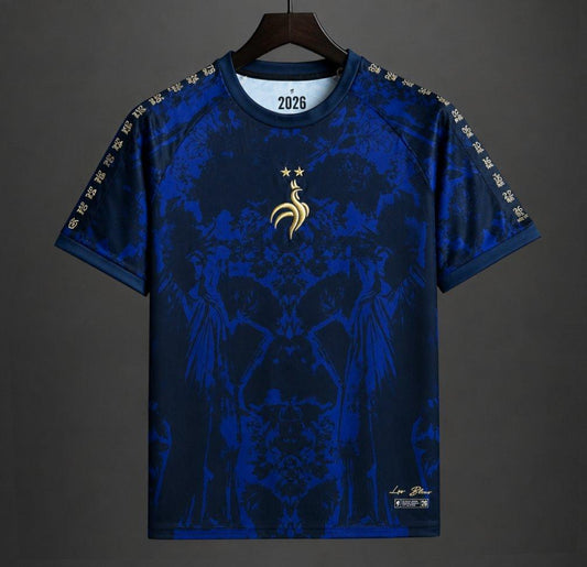 2026 France 'Les Bleus' Heritage Football Navy Shirt