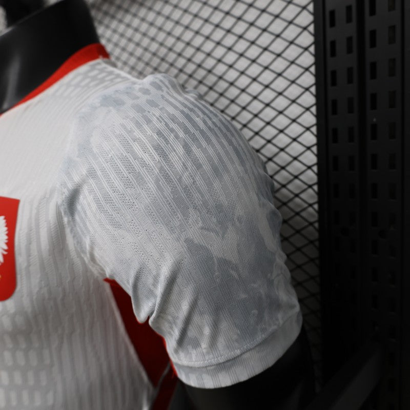 Player Version 2026 Poland Home White  Shirt