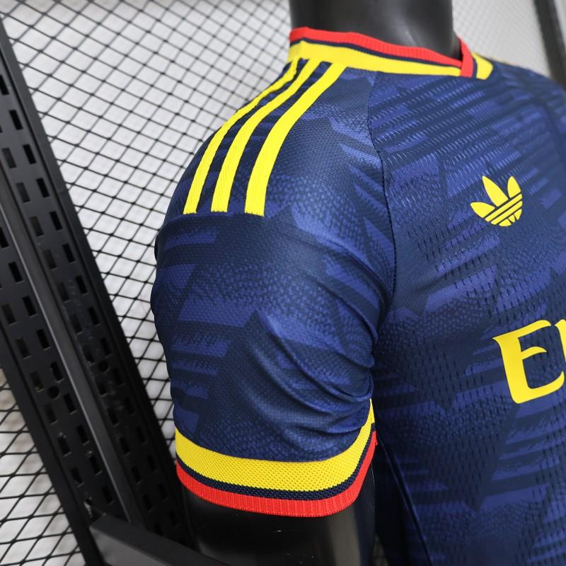 layer Version 26/27 Arsenal Navy Blue with Geometric Pattern Third Shirt