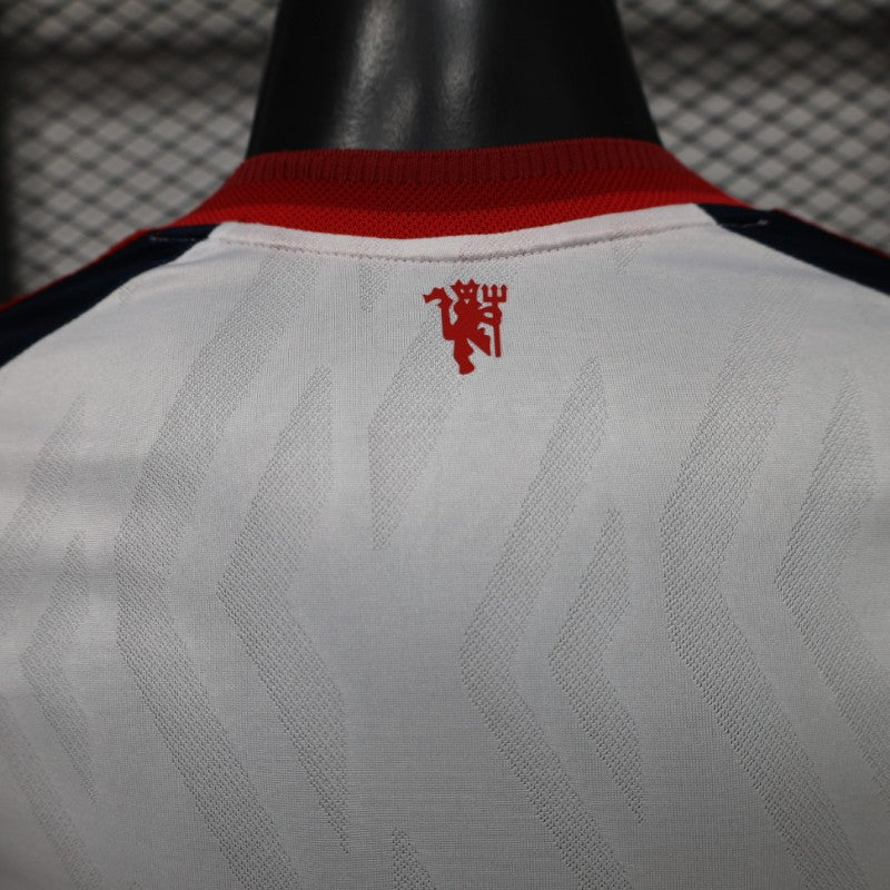 Player Version 26/27 Manchester United Navy & White V-Panel Away Shirt