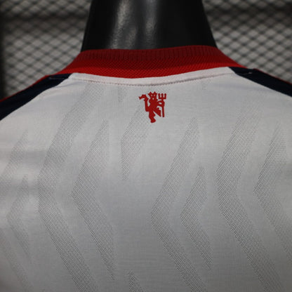 Player Version 26/27 Manchester United Navy & White V-Panel Away Shirt