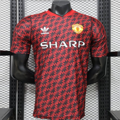 Player Version  26/27 Manchester United  Home Red Vintage Remake   Shirt