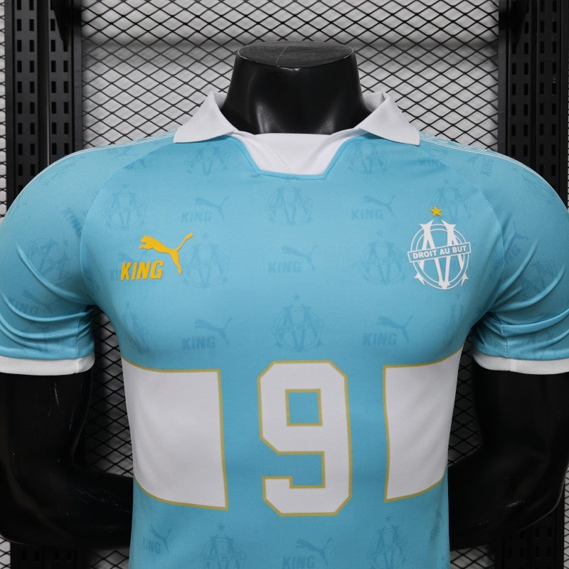 Player Version 26/27 Marseille Away Light Blue Shirt