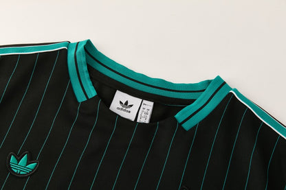 26/27  Liverpool  Black Short Sleeve+Soccer Shorts