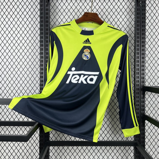 1999/00 Retro Real Madrid Goalkeeper Long Sleeve Shirt