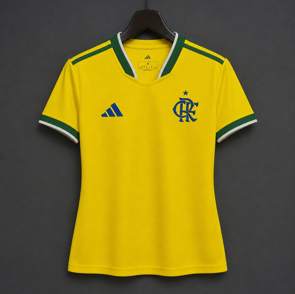 26/27 Women Flamengo Yellow Special Edition Shirt