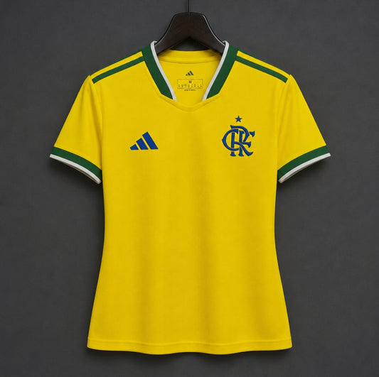 26/27 Women Flamengo Yellow Special Edition Shirt