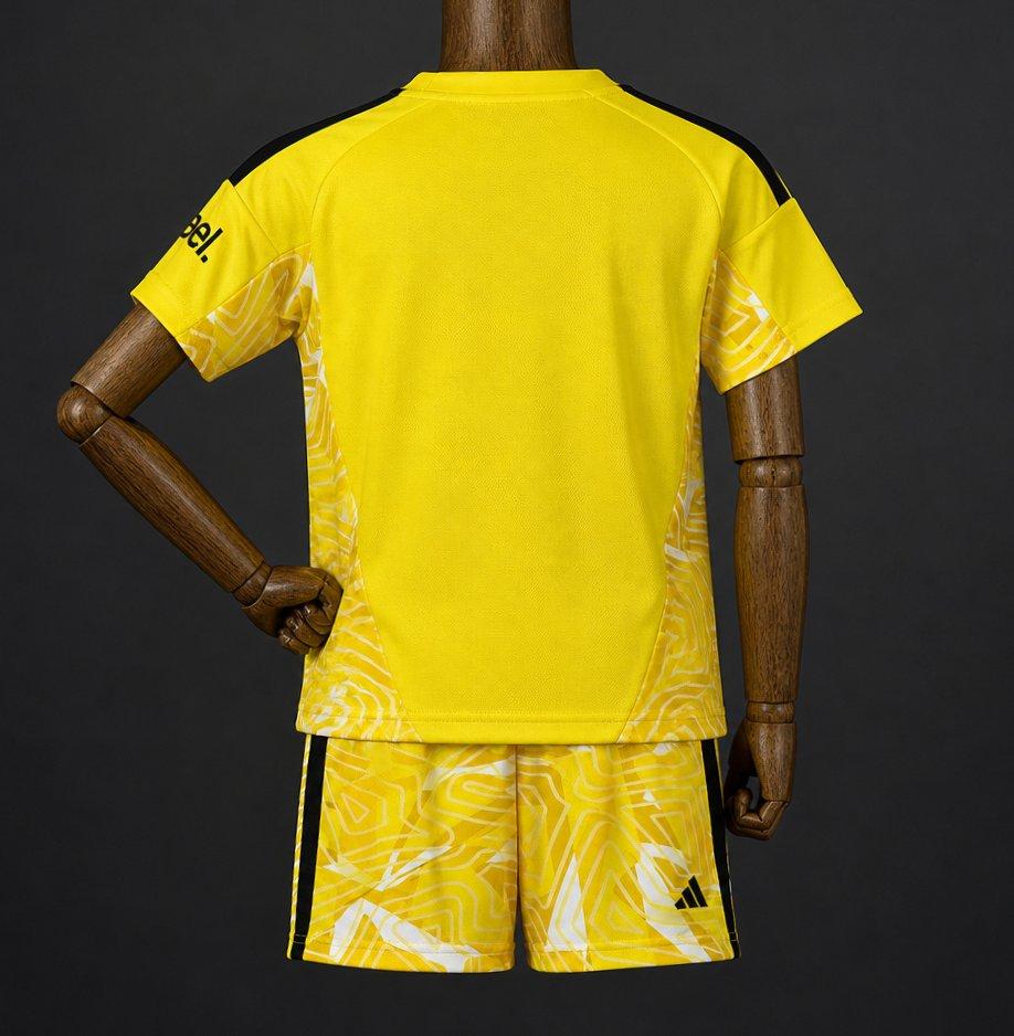 26/27 Kids Arsenal Goalkeeper Yellow/White Shirt