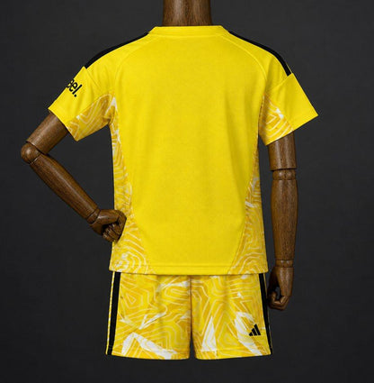 26/27 Kids Arsenal Goalkeeper Yellow/White Shirt