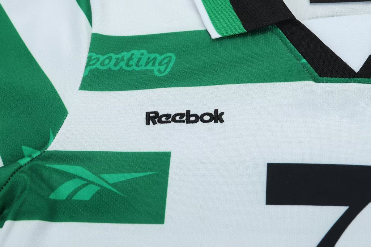 Retro 99/00 Kids Sporting Lisbon Home Shirt