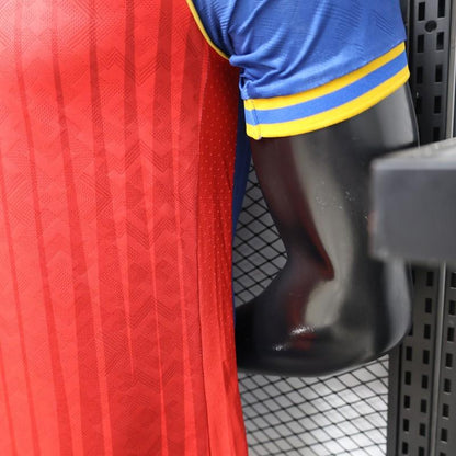 Player Version 26/27 FC Barcelona Royal Blue & Garnet Red Vertical Stripes  Special Edition Shirt