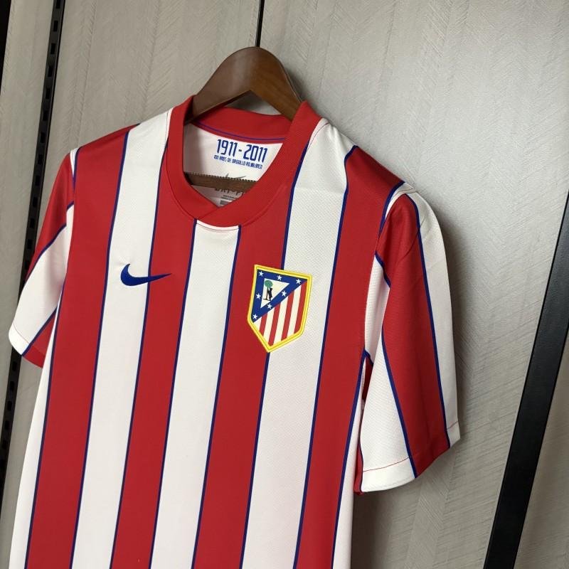 2011/12 Retro Atletico Madrid Champions League Edition Home Shirt S-