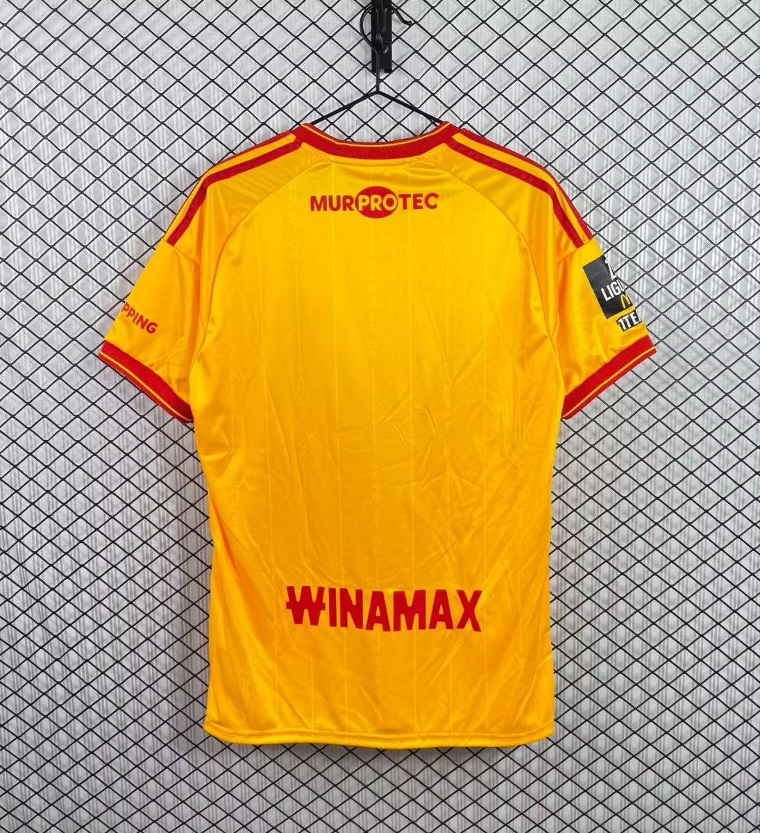 26/27 RC Lens Home Yellow Red Shirt
