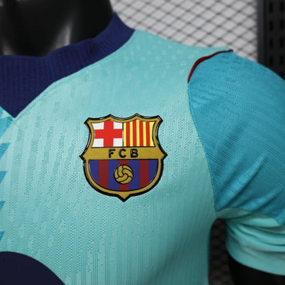 Player Version 26/27 FC Barcelona Teal & Aqua BlueThird Shirt