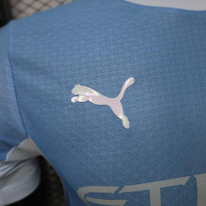 Player Version 26/27 Manchester City Sky Blue with White Side Panel Home Shirt