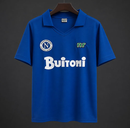 Retro 85/86 Napoli Home Shirt