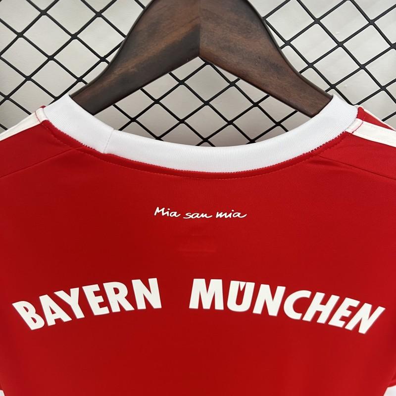 17/18 Retro Bayern Munich Home Shirt