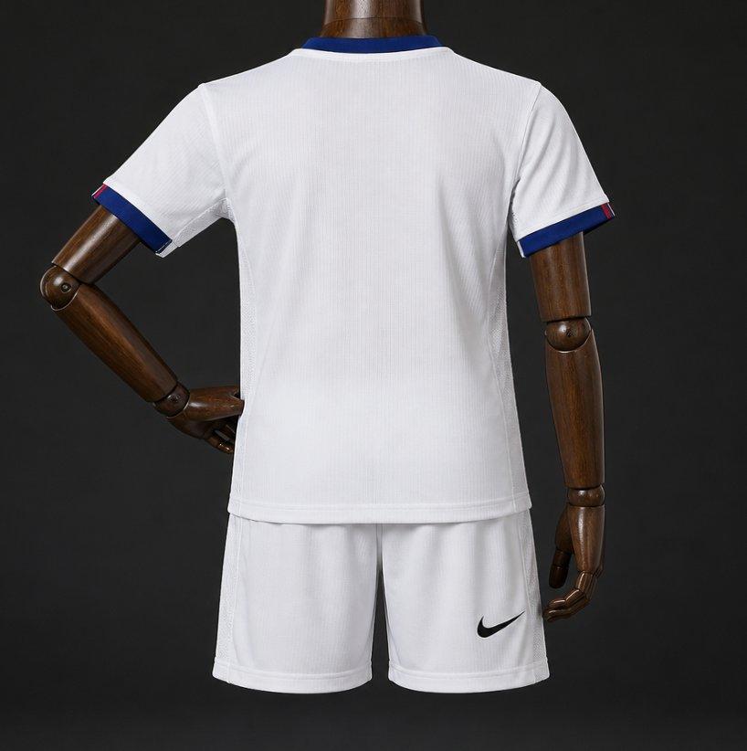 26/27 Kids  Paris Saint-Germain White  Away Shirt Kits