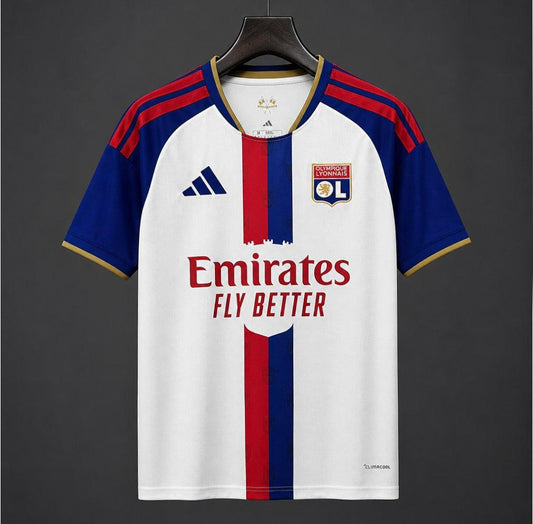26/27 Olympique Lyonnais Home White Shirt