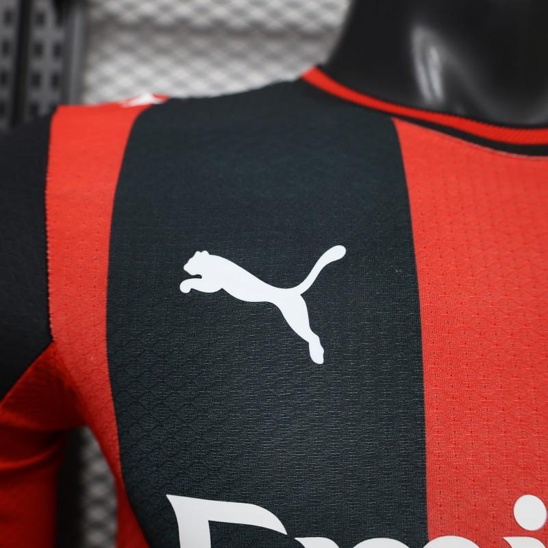Player Version 26/27 AC Milan Home Long Sleeve Shirt
