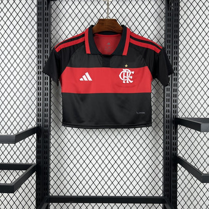 2026/27 Womens Flamengo Crop Top Home Shirt