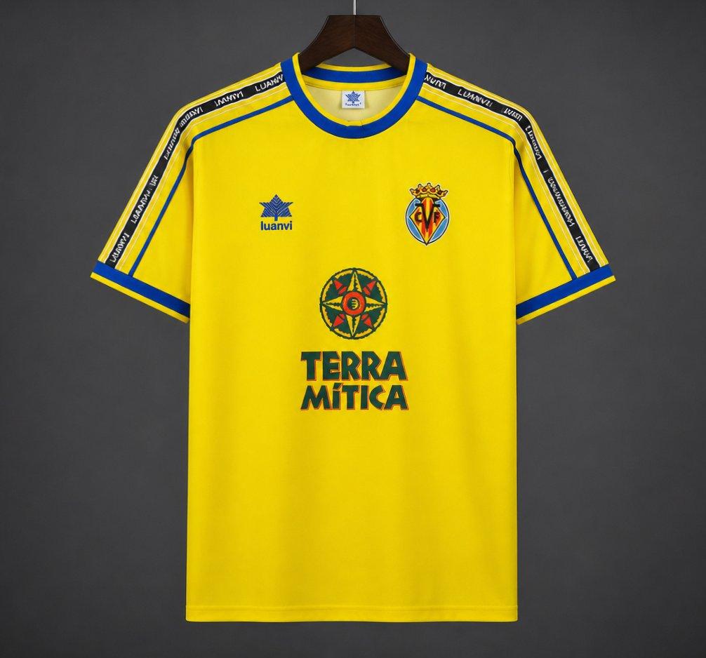 Retro 98/99 Villarreal Home Shirt