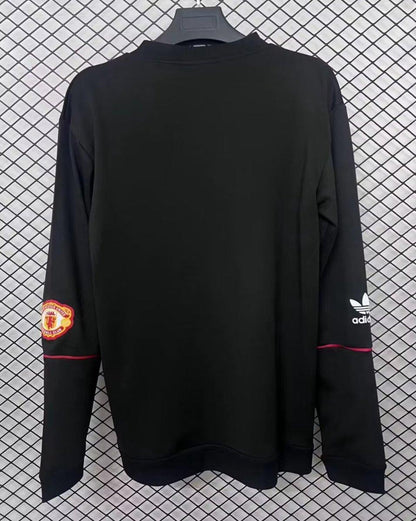 26/27 Manchester United Black Adidas Originals Bringback 90/92 Sweatshirt