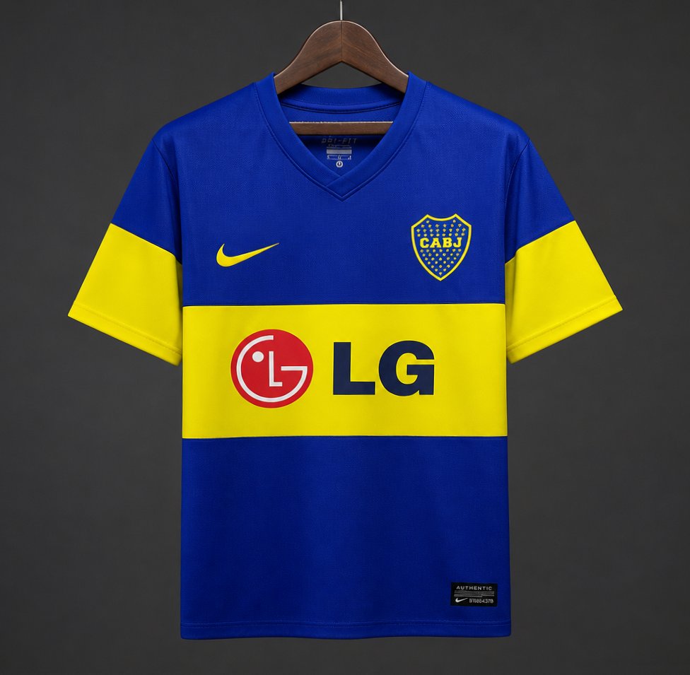 11/12 Retro Boca Juniors Home Shirt