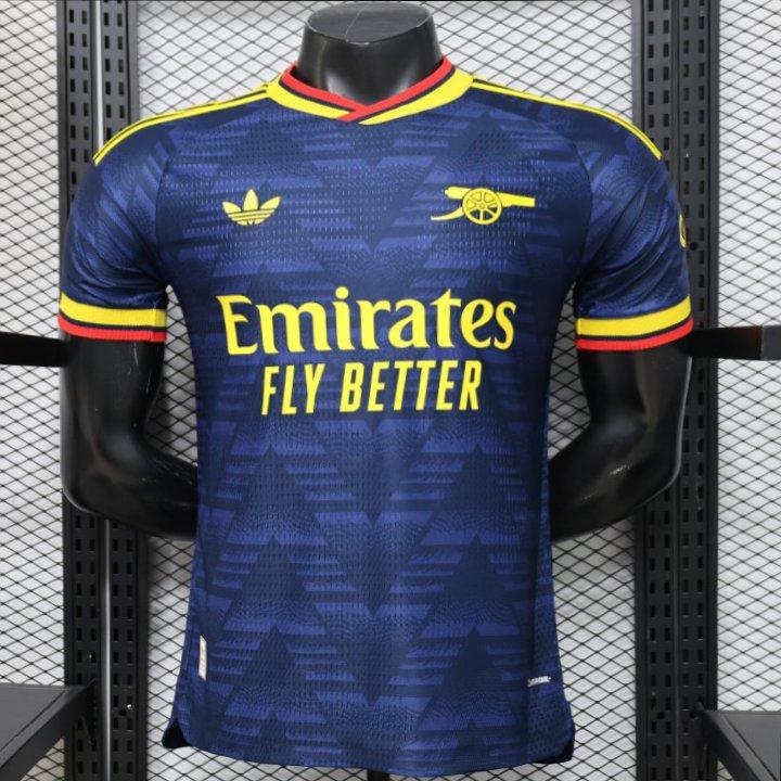 layer Version 26/27 Arsenal Navy Blue with Geometric Pattern Third Shirt