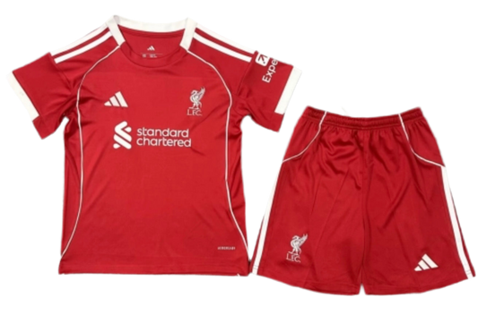 Liverpool FC Kit Criança 25/26