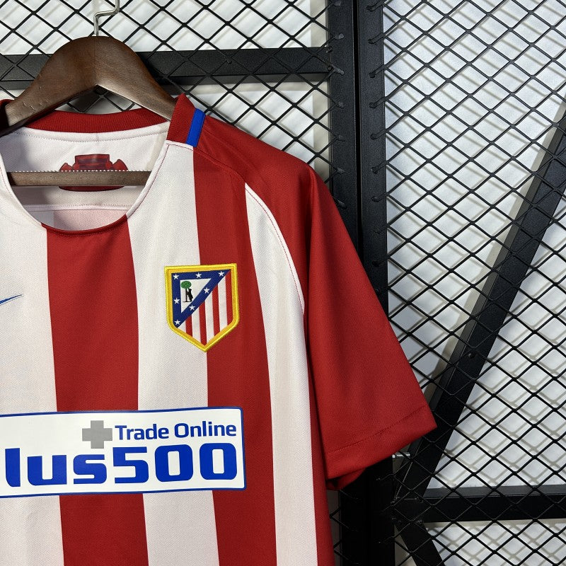 16/17 Retro Atletico Madrid Home Shirt