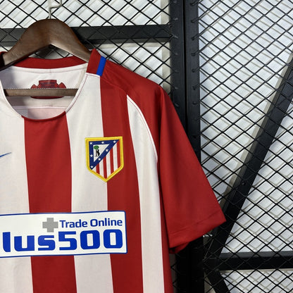 16/17 Retro Atletico Madrid Home Shirt