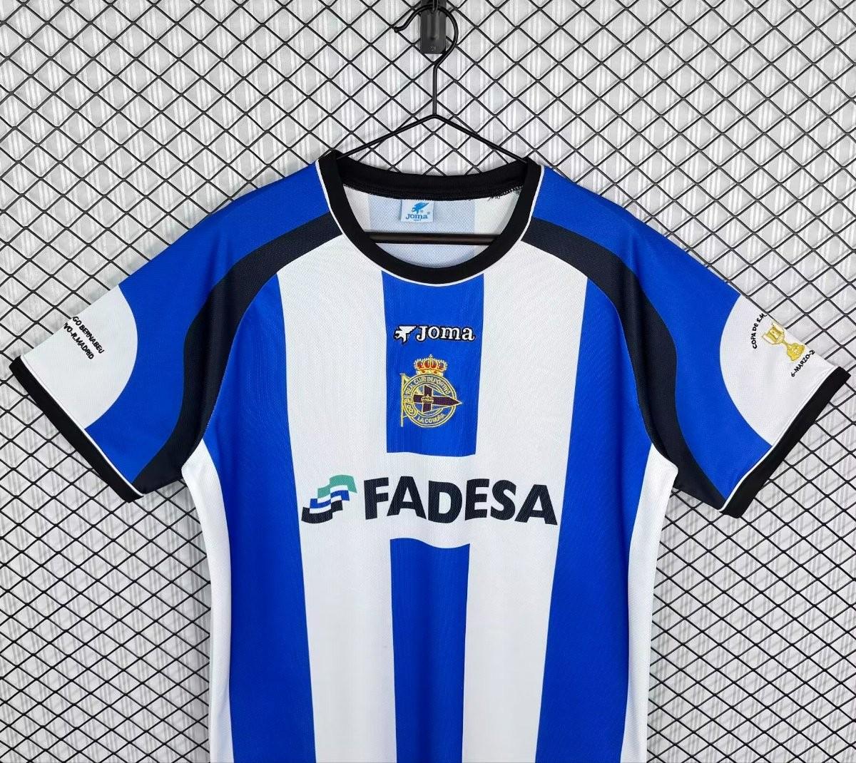 Retro 02/03 Deportivo de La Coruña Home Shirt