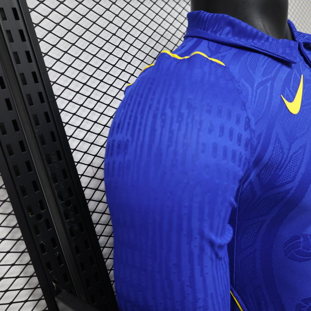 Player Version 26/27 Chelsea Home Polo Collar Long Sleeve Shirt
