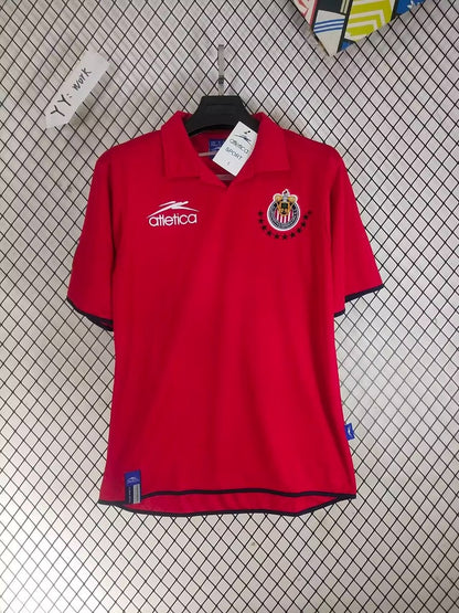 Retro 03/04 Chivas Guadalajara Third Red Shirt