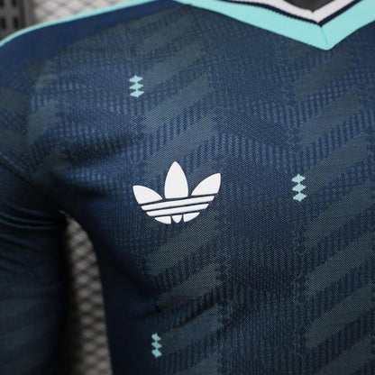Player Version 2026 Germany Away Navy Blue  Long Sleeve Shirt