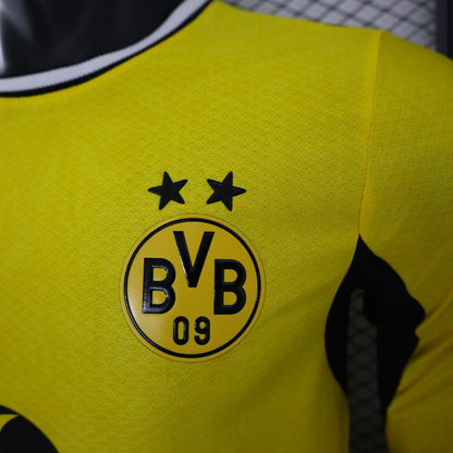 Player Version 26/27  Borussia Dortmund Yellow Home Long Sleeve Shirt