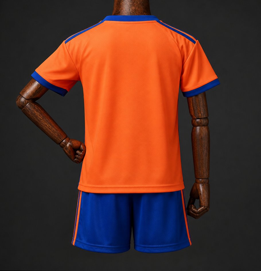 2026 Kids Germany Goalkeeper Orange Shirt