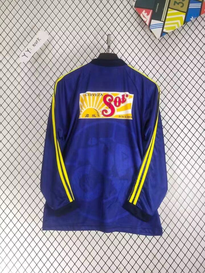 Retro 97/98 Club America Away Blue Long Sleeve Shirt