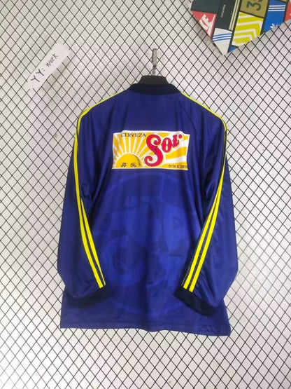 Retro 97/98 Club America Away Blue Long Sleeve Shirt