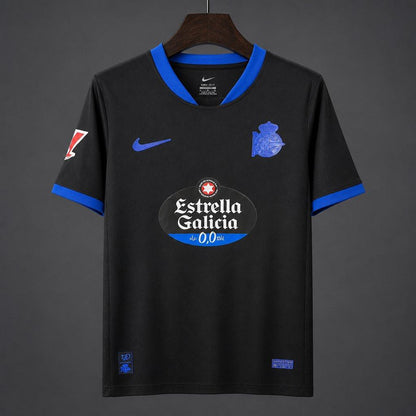 26/27 Deportivo La Coruna Away Black Shirt