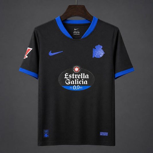 26/27 Deportivo La Coruna Away Black Shirt