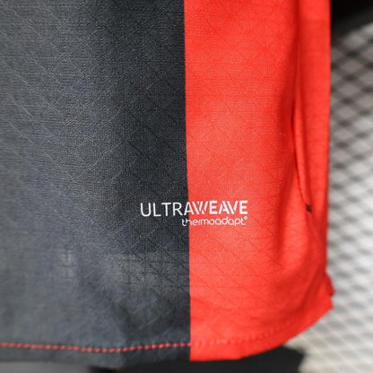 Player Version 26/27 AC Milan Red & Black Vertical Stripe Home Shirt