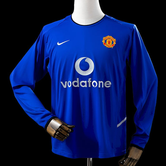 2002/03 Retro Manchester United Third Long Sleeve Shirt